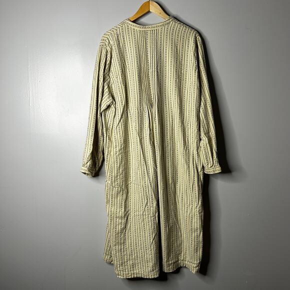 Vintage LL Bean Floral Flannel Nightie Long Sleeve Women’s 2X Cottagecore Autumn - Picture 6 of 7